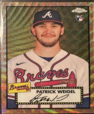Patrick Weigel [Gold Rose Gold 70th Anniversary Wave Refractor] #105