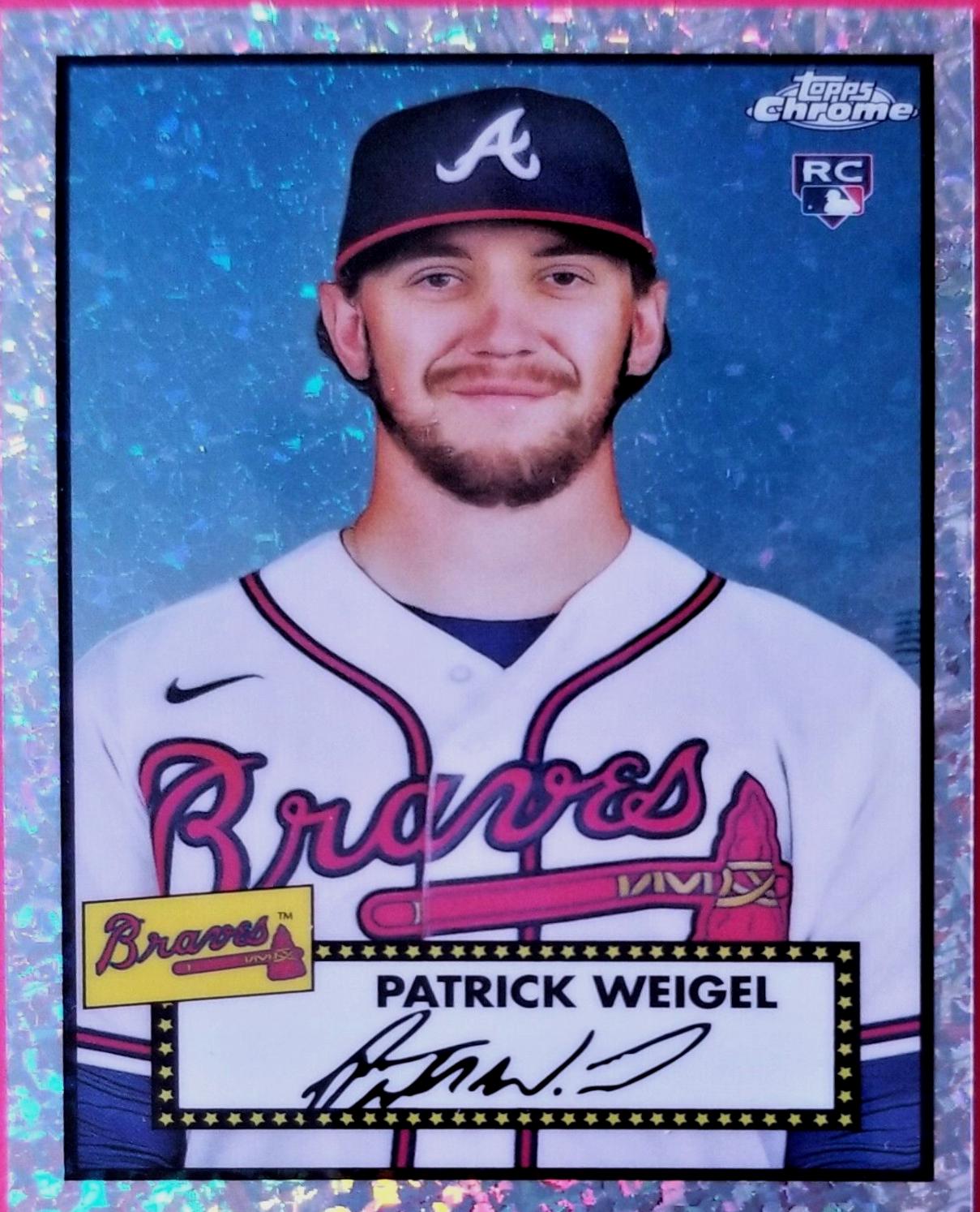 Patrick Weigel [Platinum 70th Anniversary Mini Diamond Refractor] #105