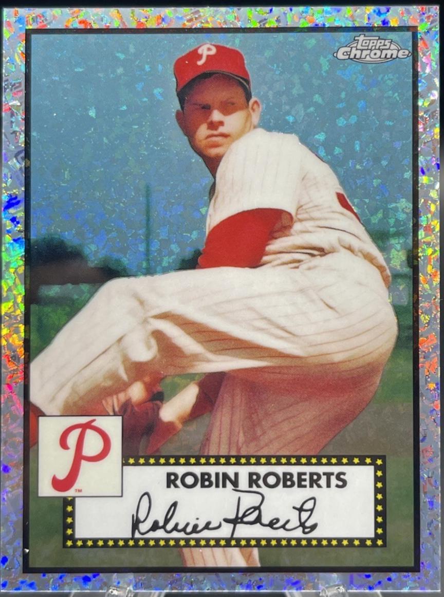 Robin Roberts [Platinum 70th Anniversary Mini Diamond Refractor] #665
