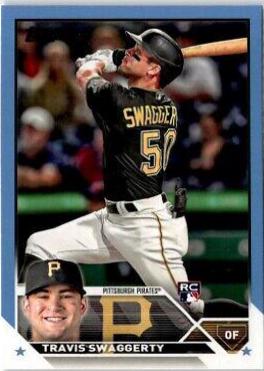 Travis Swaggerty [Father's Day Blue] #67