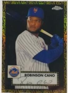 Robinson Cano [Black Gold 70th Anniversary Refractor] #293