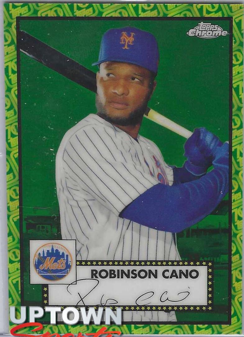 Robinson Cano [Green Yellow 70th Anniversary Refractor] #293