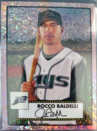 Rocco Baldelli [Gold Rose Gold 70th Anniversary Wave Refractor] #571