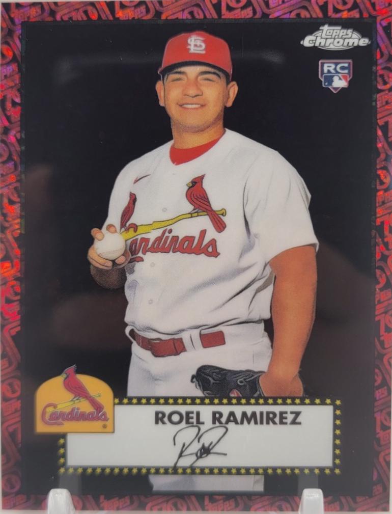 Roel Ramirez [Black Red 70th Anniversary Mini Diamond Refractor] #129