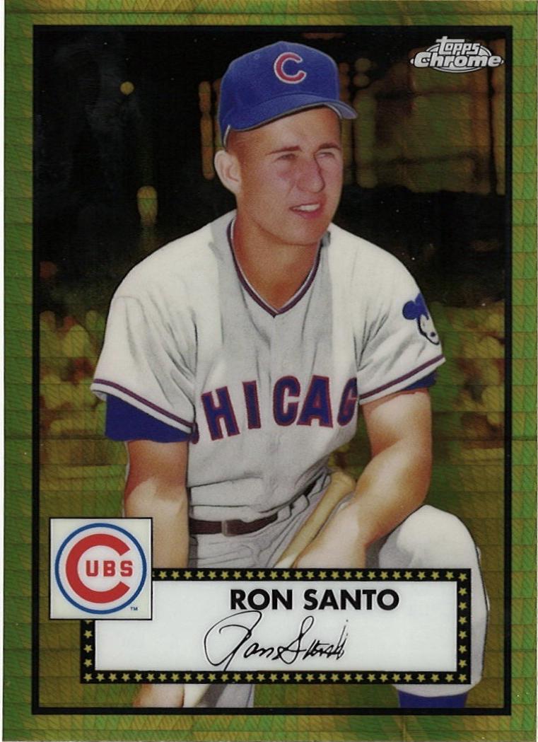 Ron Santo [Gold Prism Refractor] #619