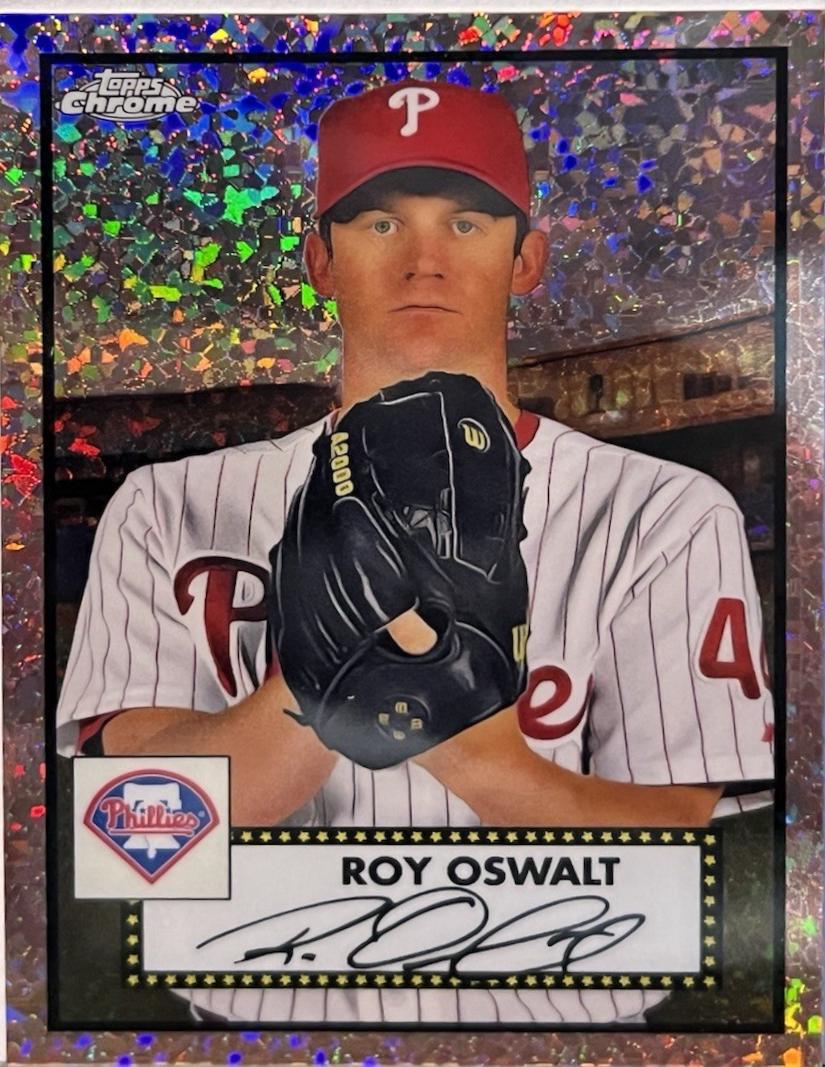 Roy Oswalt [Rose Gold Mini Diamond Refractor] #578