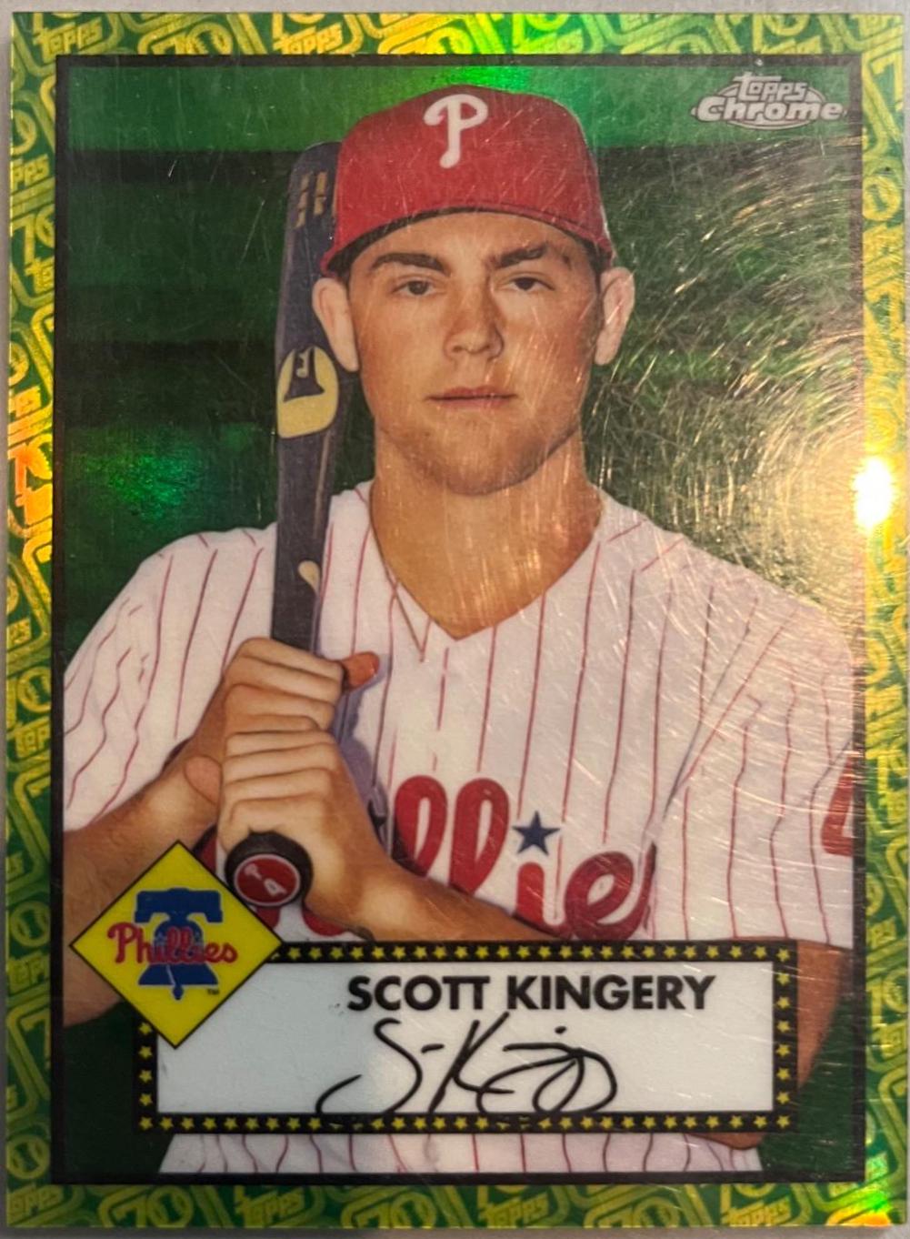 Scott Kingery [Green Yellow 70th Anniversary Refractor] #347