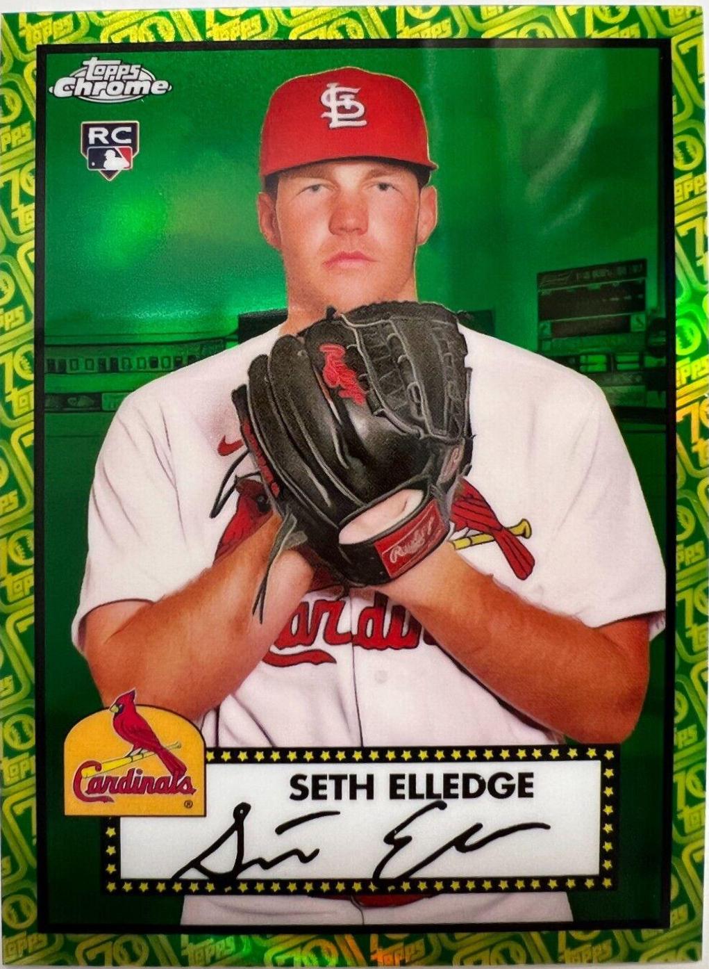 Seth Elledge [Green Yellow 70th Anniversary Refractor] #122