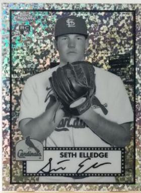Seth Elledge [Platinum 70th Anniversary Mini Diamond Refractor] #122