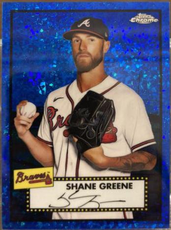 Shane Greene [Blue Mini Diamond Refractor] #488