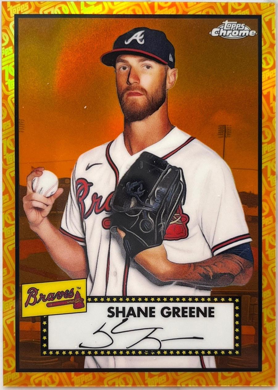 Shane Greene [Orange Yellow 70th Anniversary Refractor] #488