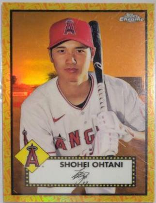 Shohei Ohtani [Orange Yellow 70th Anniversary Refractor] #192
