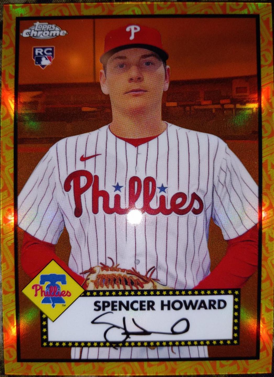 Spencer Howard [Orange Yellow 70th Anniversary Refractor] #74