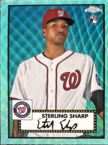 Sterling Sharp [Aqua Wave Refractor] #125