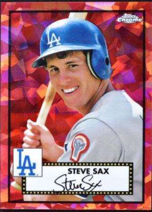 Steve Sax [Red Atomic Refractor] #690