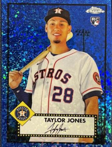 Taylor Jones [Blue Mini Diamond Refractor] #56