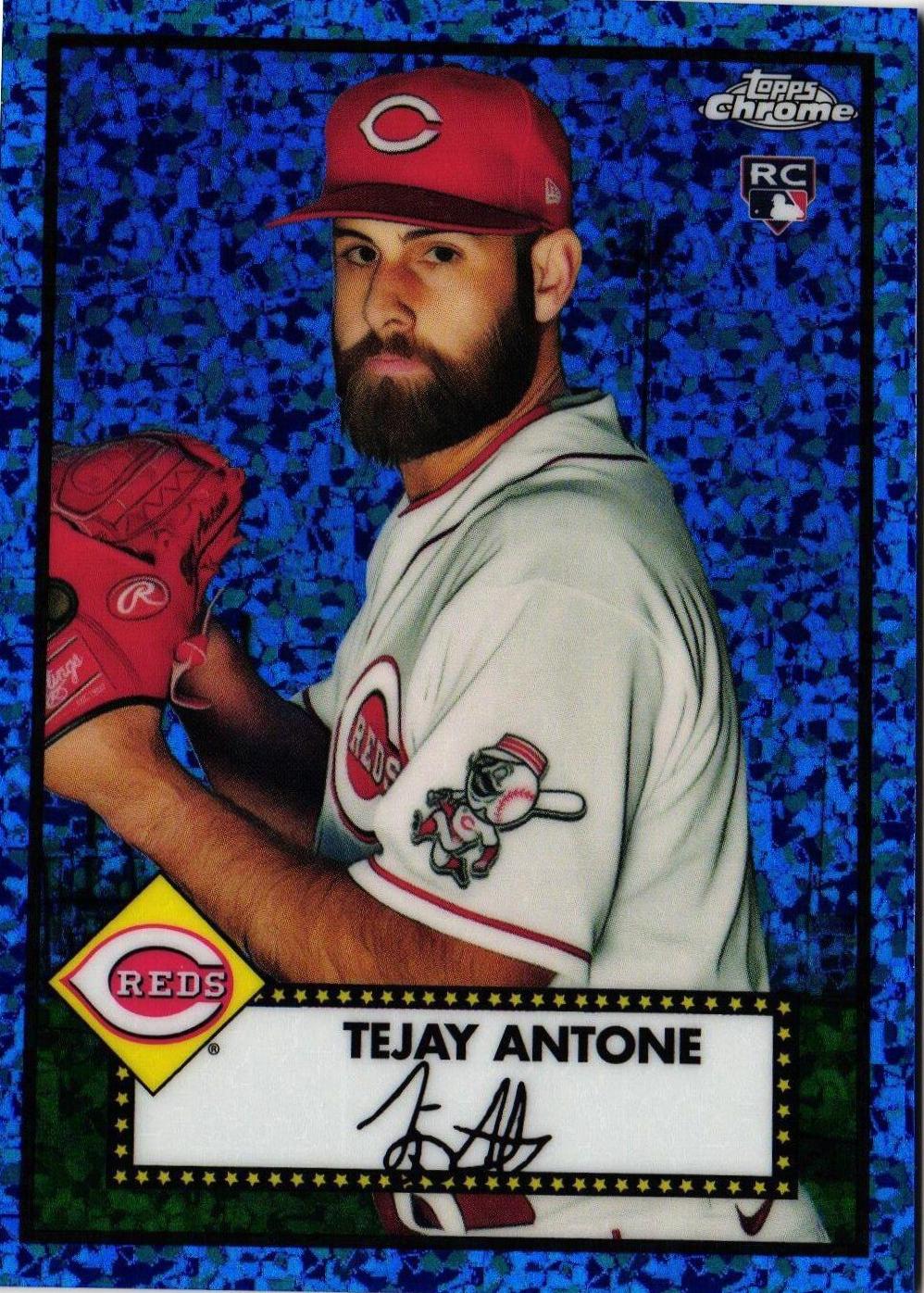 Tejay Antone [Blue Mini Diamond Refractor] #36