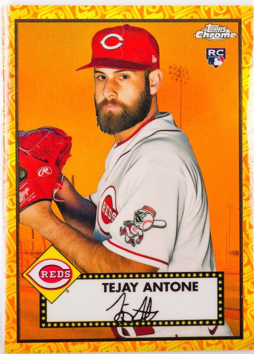 Tejay Antone [Orange Yellow 70th Anniversary Refractor] #36