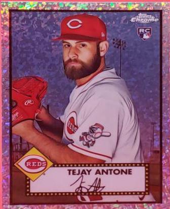 Tejay Antone [Platinum 70th Anniversary Mini Diamond Refractor] #36