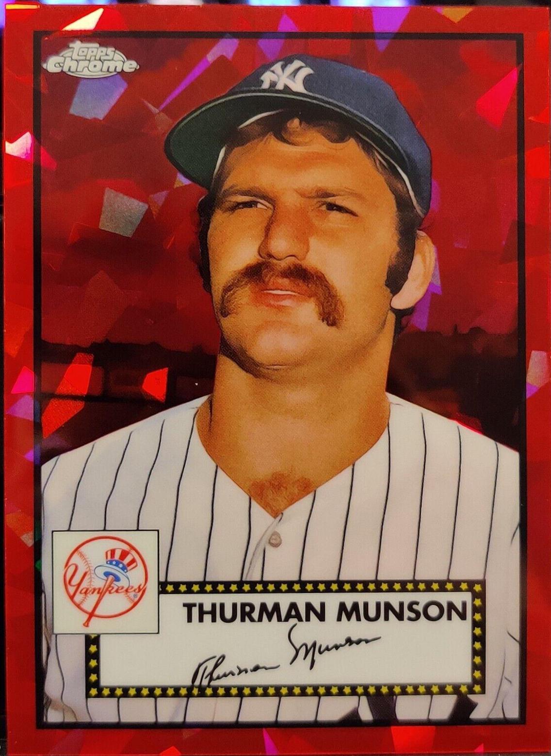 Thurman Munson [Red Atomic Refractor] #604
