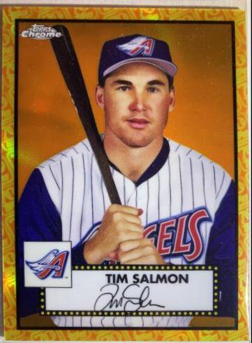 Tim Salmon [Orange Yellow 70th Anniversary Refractor] #582