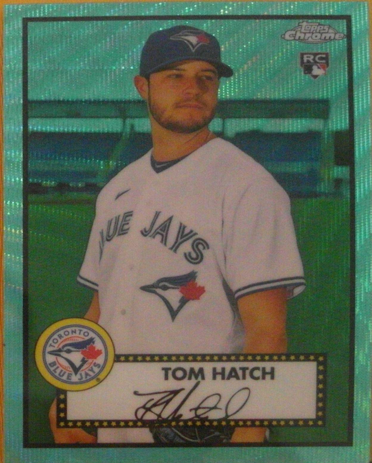 Tom Hatch [Aqua Wave Refractor] #97