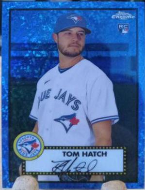 Tom Hatch [Blue Mini Diamond Refractor] #97