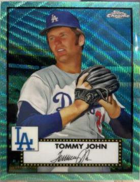 Tommy John [Aqua Wave Refractor] #483