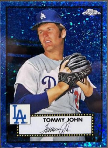 Tommy John [Blue Mini Diamond Refractor] #483