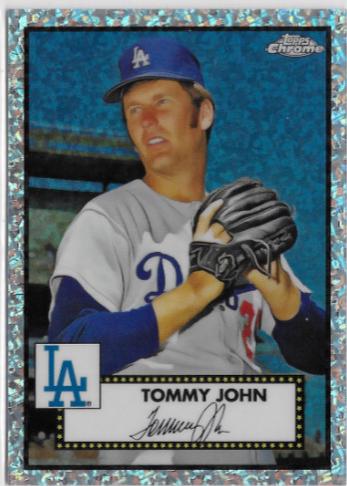 Tommy John [Platinum 70th Anniversary Mini Diamond Refractor] #483