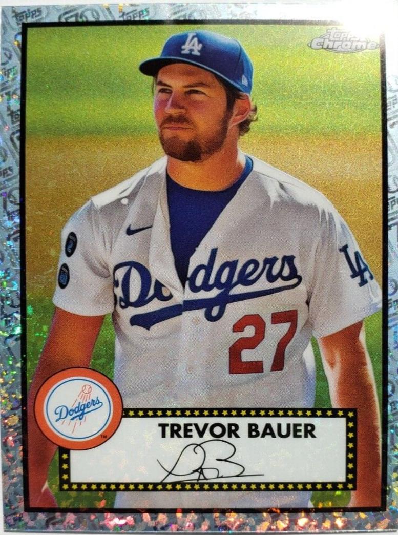 Trevor Bauer [Platinum 70th Anniversary Mini Diamond Refractor] #252