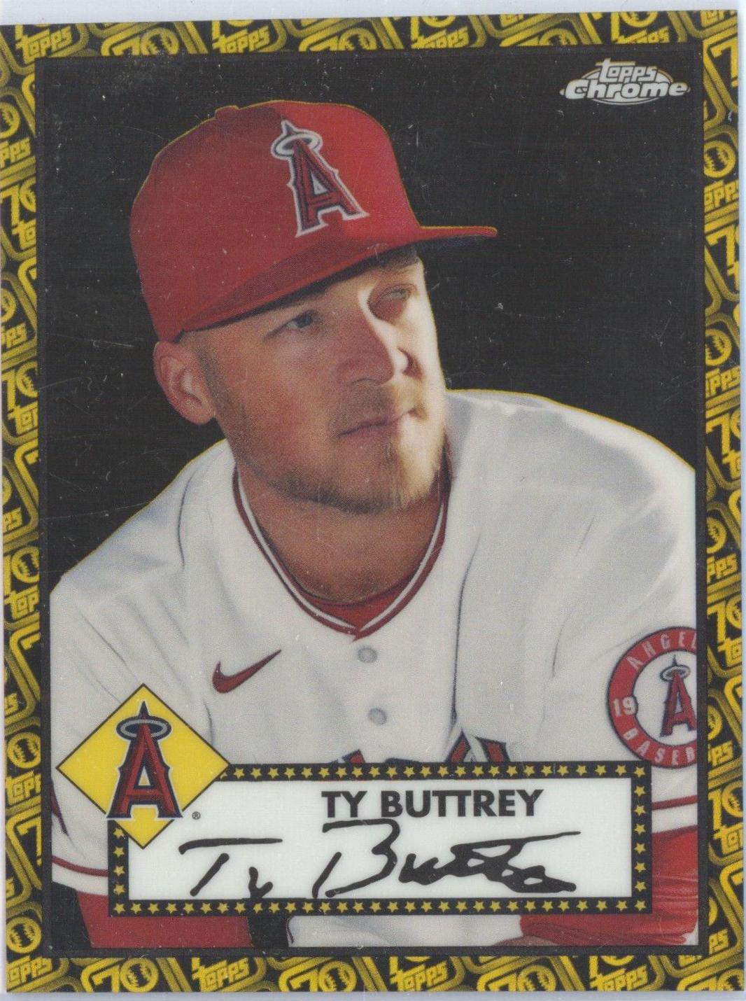 Ty Buttrey [Black Gold 70th Anniversary Refractor] #369