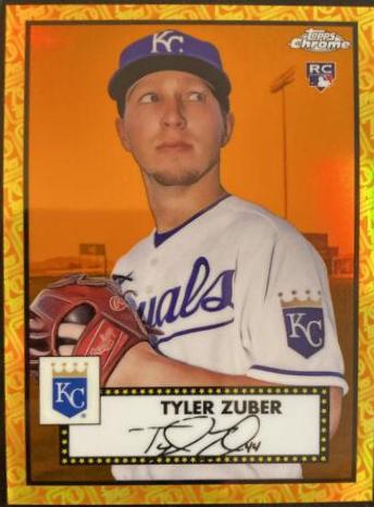 Tyler Zuber [Orange Yellow 70th Anniversary Refractor] #127