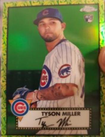 Tyson Miller [Green Yellow 70th Anniversary Refractor] #114