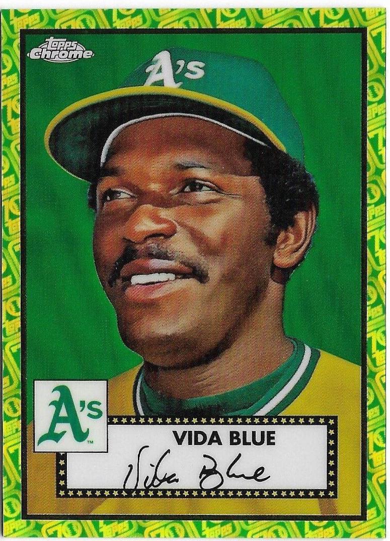 Vida Blue [Green Yellow 70th Anniversary Refractor] #552