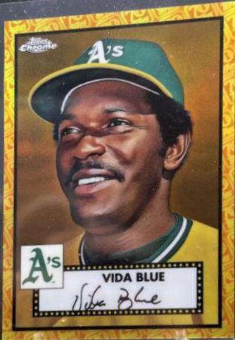 Vida Blue [Orange Yellow 70th Anniversary Refractor] #552