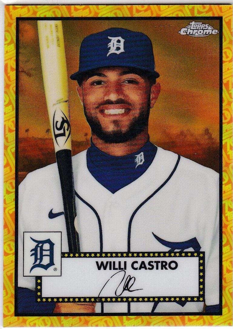 Willi Castro [Orange Yellow 70th Anniversary Refractor] #261