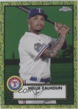Willie Calhoun [Green Yellow 70th Anniversary Refractor] #441