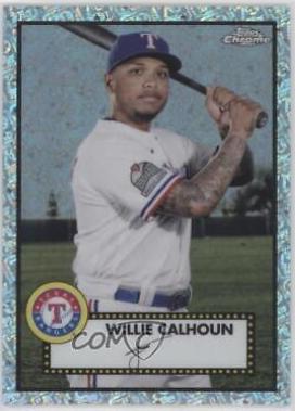 Willie Calhoun [Platinum 70th Anniversary Mini Diamond Refractor] #441