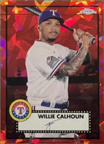 Willie Calhoun [Red Atomic Refractor] #441
