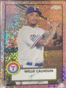 Willie Calhoun [Rose Gold Mini Diamond Refractor] #441
