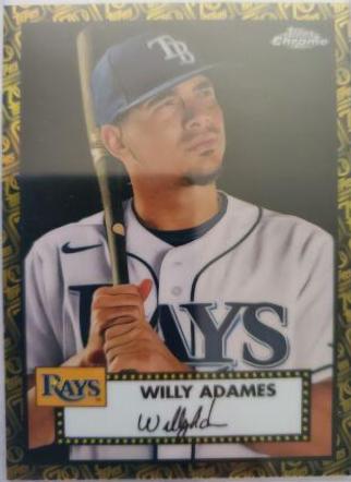 Willy Adames [Black Gold 70th Anniversary Refractor] #321