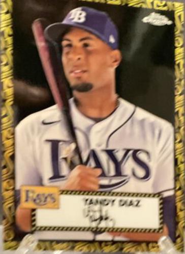 Yandy Diaz [Black Gold 70th Anniversary Refractor] #408