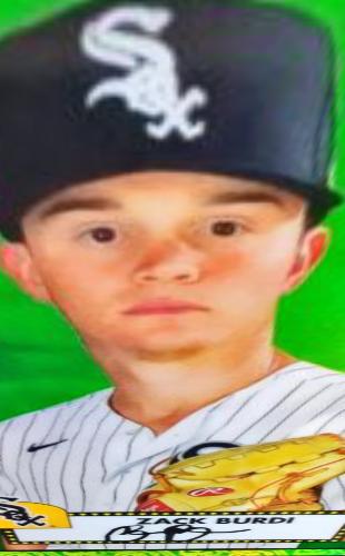 Zack Burdi [Green Yellow 70th Anniversary Refractor] #108