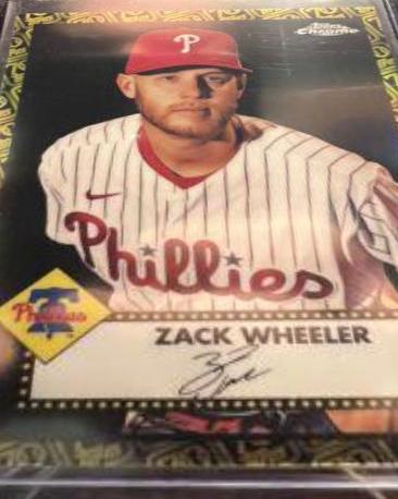 Zack Wheeler [Black Gold 70th Anniversary Refractor] #299