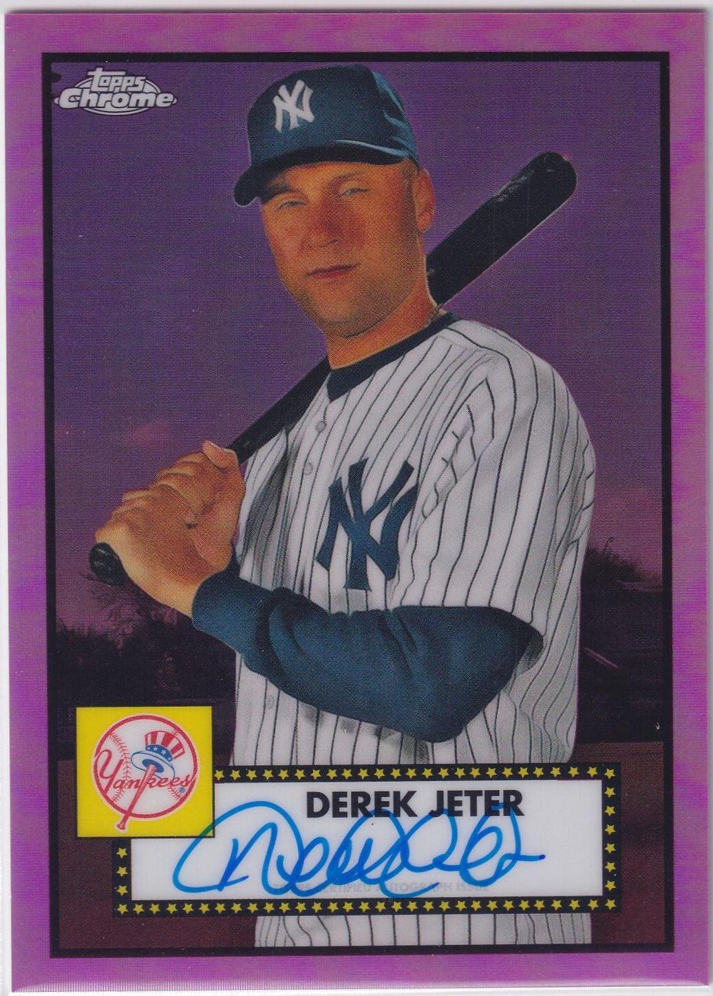 Derek Jeter [Pink Refractor] #PA-DJ