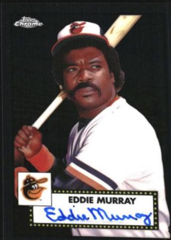Eddie Murray [Black Refractor] #PA-EM