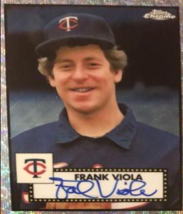 Frank Viola [70th Anniversary Platinum Wave Refractor] #PA-FV