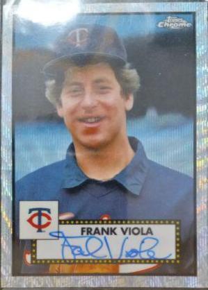 Frank Viola [Black Refractor] #PA-FV