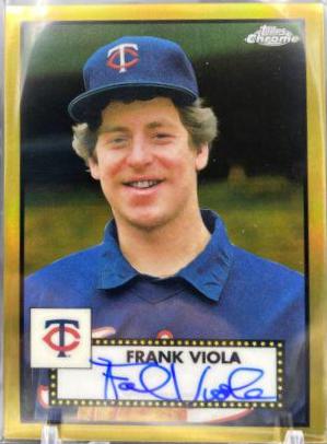 Frank Viola [Gold Refractor] #PA-FV